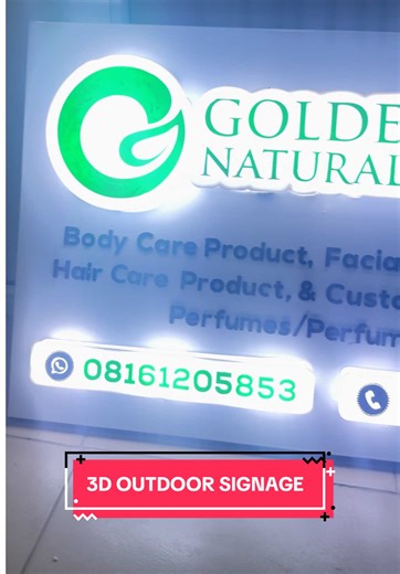 Affordable 3ft x 2ft Luminous Signage for Your Business