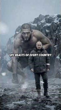 UFC Beasts of Every Country! 💀🔥 #ufc #mma #countries #fighting #aiart