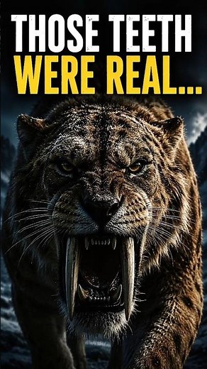 Smilodon vs Tiger 🐅