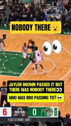 Jaylen Brown caught SHAQTIN a FOOL😮