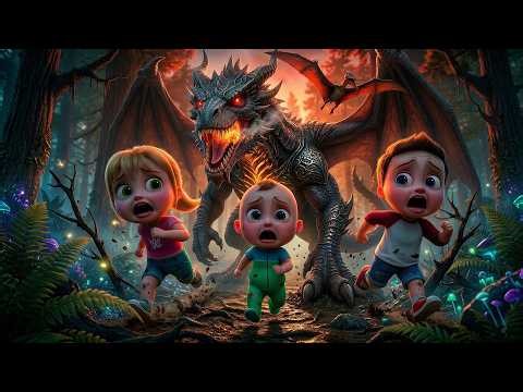 🏃 LIVE Dragon Escape Cartoon for Kids | Baby Adventure Story 🐉
