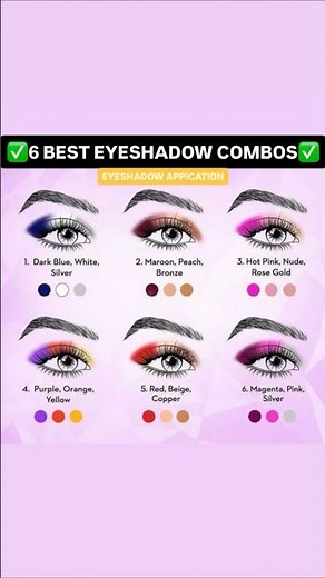 eyeshadow Color Combos for Stunning Eye Makeup | Easy Eyeshadow Tutorial