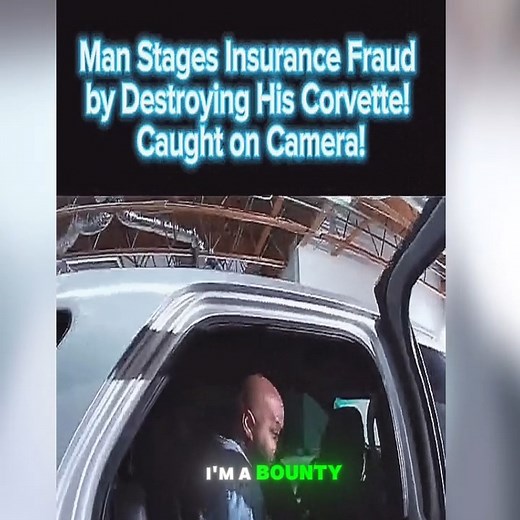 Man Stages Insurance Fraud by Destroying His Corvettel Caught on Camera Part 4 #TruthRevealed #CaughtRedHanded #repocars #bountyhunter | NXM