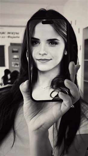 How to do the phone face overlay trend AI face reflection phone screen tutorial Dark aesthetic mystery girl filter TikTok Cinematic black and white portrait effect AI manga vs reality phone transition Transparent phone screen face trend Moody dark academia photo filter How to get the AI generated look on photos Phone screen mask effect tutorial Hyper-realistic AI face filter trend Dark grainy vintage filter for portraits Holding phone over face aesthetic photography AI portrait generator from se