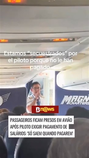 BRUNA GUARIM | DIREITO DO CONSUMIDOR | Um piloto mexicano protagonizou uma cena inusitada nessa sexta-feira (19/12), ao “prender” os passageiros no avião e se recusar a decolar,... | Instagram