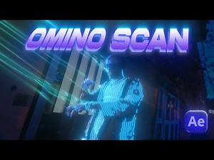 OMINO BODY SCAN EFFECT IN AFTER EFFECTS (Tutorial)