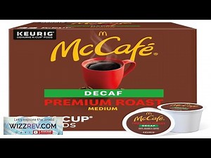 McCafe Keurig Single Serve K Cup Pods Premium Roast Decaf 32