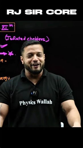 RJ sir core 🤣😂 || #viral #pw #funny #comedy #shortsfeed #shorts #rjsir #core #biceps #flexing