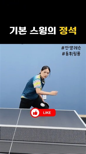 Former Korean National Player's Forehand topspin Basics