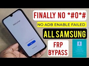 All Samsung (A34,A15,A73,A54) Frp Bypass/Google Account Unlock 2024 | No *#0*# | Adb enable failed