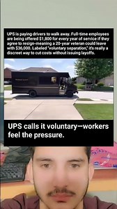 UPS is Paying Drivers to Quit?! Voluntary Separation Explained — $1,800/Yr + Cost-Cutting Strategy
