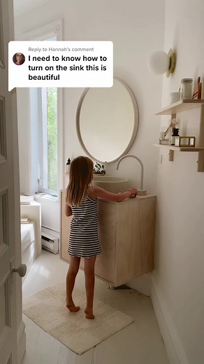 Replying to @Hannah 🚰 from Baril Design #bathroomdesign #bathroommakeover #organicdesign #minimaldesign