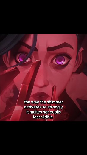 The Impact of Shimmer on Jinx's Vision in Arcane