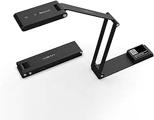 VIISAN VS5 Document Camera & Webcam 2K with Dual Microphone, USB Visualizer A3-Size, LED Lights, AutoFocus, for Remote Teaching, Live Demo, Stop Motion, Time Lapse, Overhead Video-Windows, macOS