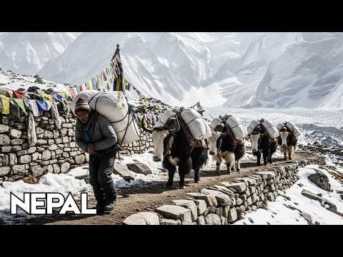 Life in the Frozen Mountains of Nepal: How Do They Survive the Snow and Extreme Winter?