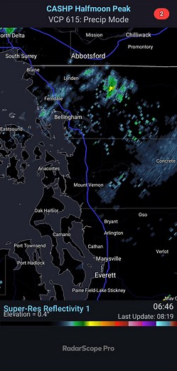 Light shower activity around parts of the county this morning. More moderate, steady rain still ahead for this afternoon through Sunday morning. | Whatcom County Weather
