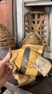 What’s the buzz? 🐝 New Bee Skeps are here! Limited quantities! These are the only kind of bees nests I want to see 😉 #redfoxprimitives #new #bees #spring #decorating #farmhousedecorating #explore #reels #beautiful #decoratingtips #hgtv #smallshop #fyp #cozyhomes #countrydecor | Red Fox Primitives, LLC