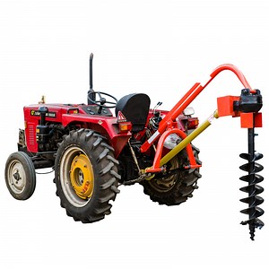 [Hot Item] Agricultural Tractor Pto 3 Point Linkge Post Soil Hole Digger with CE