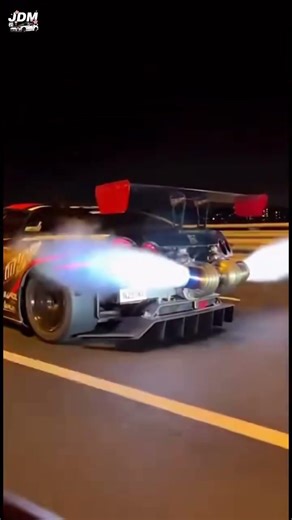 The Loudest GT-R R35 Afterburner Exhaust! #jdm #turbo #skyline #exhaust #shorts