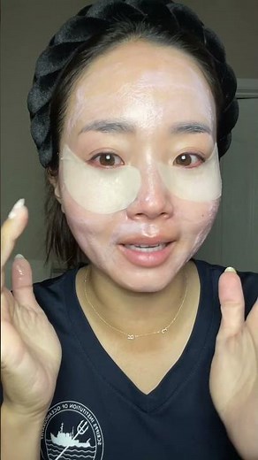 Correct way to wear eye patches🫡 #eyepatch #skincare