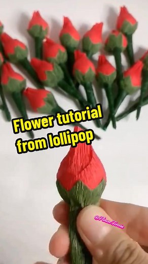 DIY Flower Tutorial Using Lollipops | Handcrafted Candy Flowers