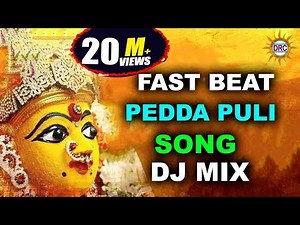 Fast Beat PedhaPuli Song Dj Mix Special Song | Devotional Songs | Disco Recording Company