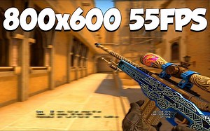 800x600到底有多爽（55fps）