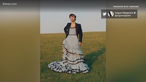 Harry Styles wears a dress for Vogue — and it's controversial