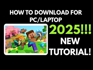 How to Download Minecraft PC & Laptop (Java & Bedrock Edition 2025)
