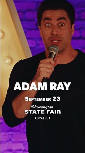 Adam Ray - Sept. 23, 2026 - WA State Fair Concerts