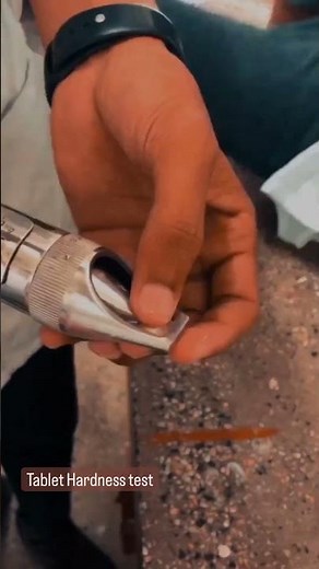 Tablet Hardness Test by Monsnto hardness tester | Tablet tests | Pharmaceutical Quality management |