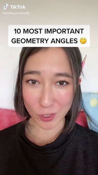 The ultimate angle compilation! 🥳 #math #pinkpencilmath #fyp #mathtricks #mathhelp #angles #geometry #mathtutor #acute #90 #mathteacher #trig #180