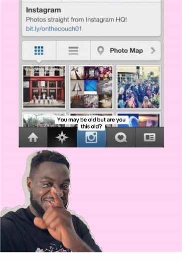 Official Instagram app interface in the early 2000s!! #instgram #childhoodmemories #nostalgia
