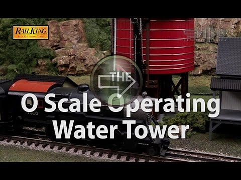 MTH RailKing Operating Water Tower