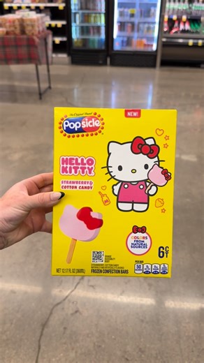 savrio on Instagram: "Hello Kitty popsicles🎀 @popsicle @hellokitty #hellokitty #popsicle #smiths #latenightfinds #hellokittycollector"