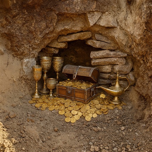 396K views · 7.9K reactions | The rock was broken apart and a billion-dollar treasure was found underneath | My.kingdom | Facebook