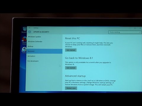 CNET How To - Changed your mind on Windows 10? Here's how you can roll back