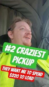 Second Craziest Pickup I’ve Ever Had 🤯 Absolute Racket #truckdriver #trucking #trucker