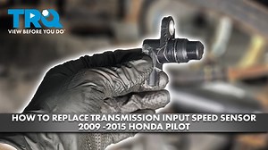 How to Replace Transmission Input Speed Sensor 2009-2015 Honda Pilot