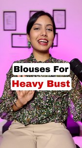 Blouses for Heavy chest ✅ If you’re Conscious about your heavy chest then Stop wearing Covered Necklines in your Blouses like Turtle Neck or Halter Neck. This can give extra Visual Bulk to your saree look 🥲 Instead, to look Balanced, Try Options like Scoop Neck , Square Neck or Deep V Necklines , which will de-emphasise the area, making you Look Balanced 🥳💪🏻 #fashionlook #styleideas #styleoverfashion #personalstyling #stylewithaashi #imagecoach #fashionstylist #styleconsultant #aashivermaima
