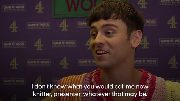 Tom Daley feels 'fortunate' to present new knitting show after diving retirement