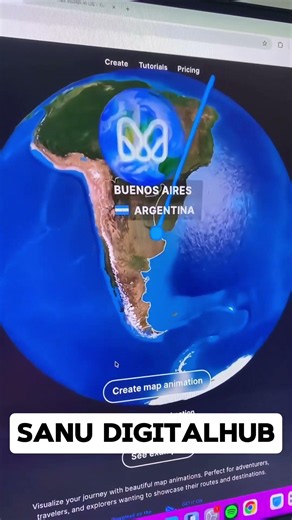 Create Travel Map Animations FREE! ✈️🤯 #viralvideo #india #technology #ai #aitools #youtubeshorts