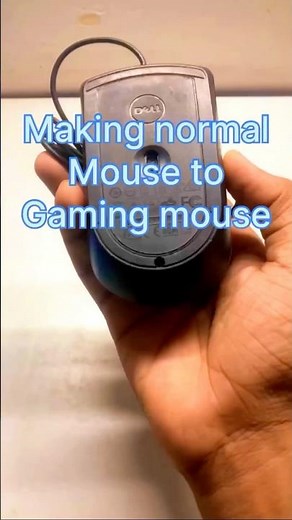 Making normal mouse to gaming mouse #short