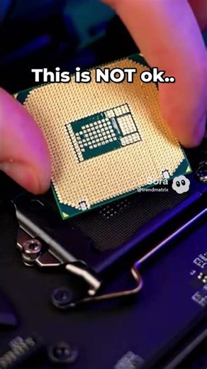 PC Build Interview Fail – Removed Pins to 'Match' CPU (Sparks Fly!)