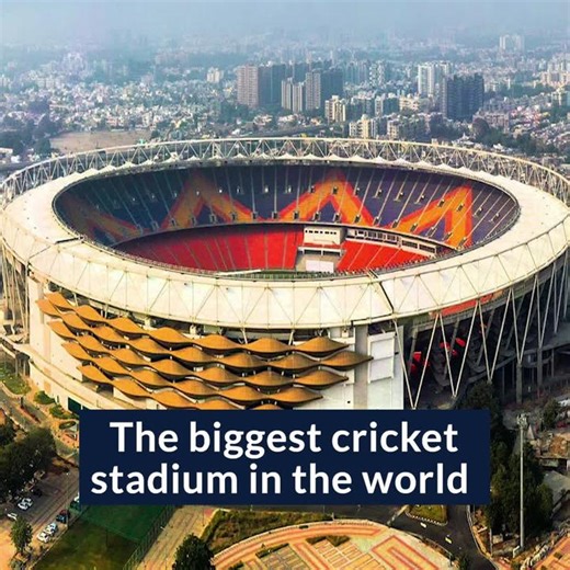 Biggest Cricket Stadium in India - Narendra Modi Stadium