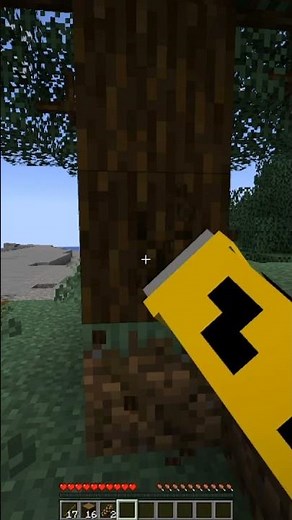 you can break into falling trees Dynamic Trees (Neoforge 1.21.1) #minecraft #minecraftmodreview #fyp