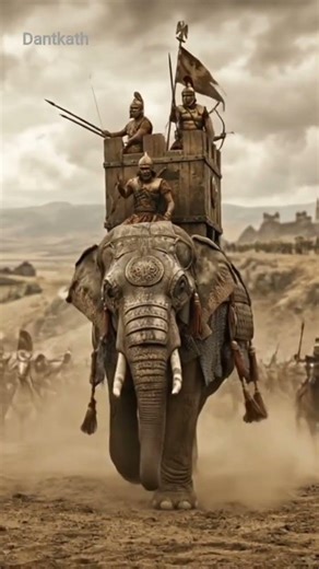 War Elephants in Ancient Battle | Epic Cinematic Scene #trendingshorts