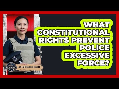 What Constitutional Rights Prevent Police Excessive Force? - Law Enforcement Insider