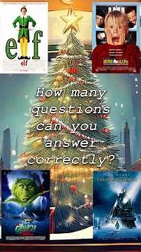🎄🎅🏻 How Well Do You Know Christmas Movies? | 25-Question Holiday Quiz! 🎬✨