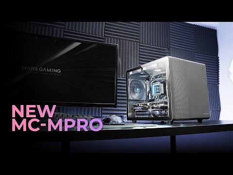 Professional Compact Case MC-MPRO with Full-Mesh Side Panel | Mars Gaming